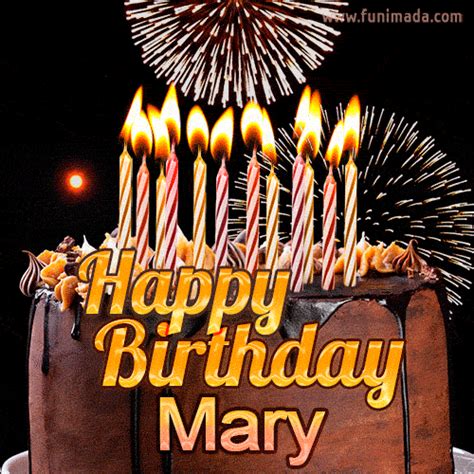 happy birthday mary gif|happy birthday mary animated images.